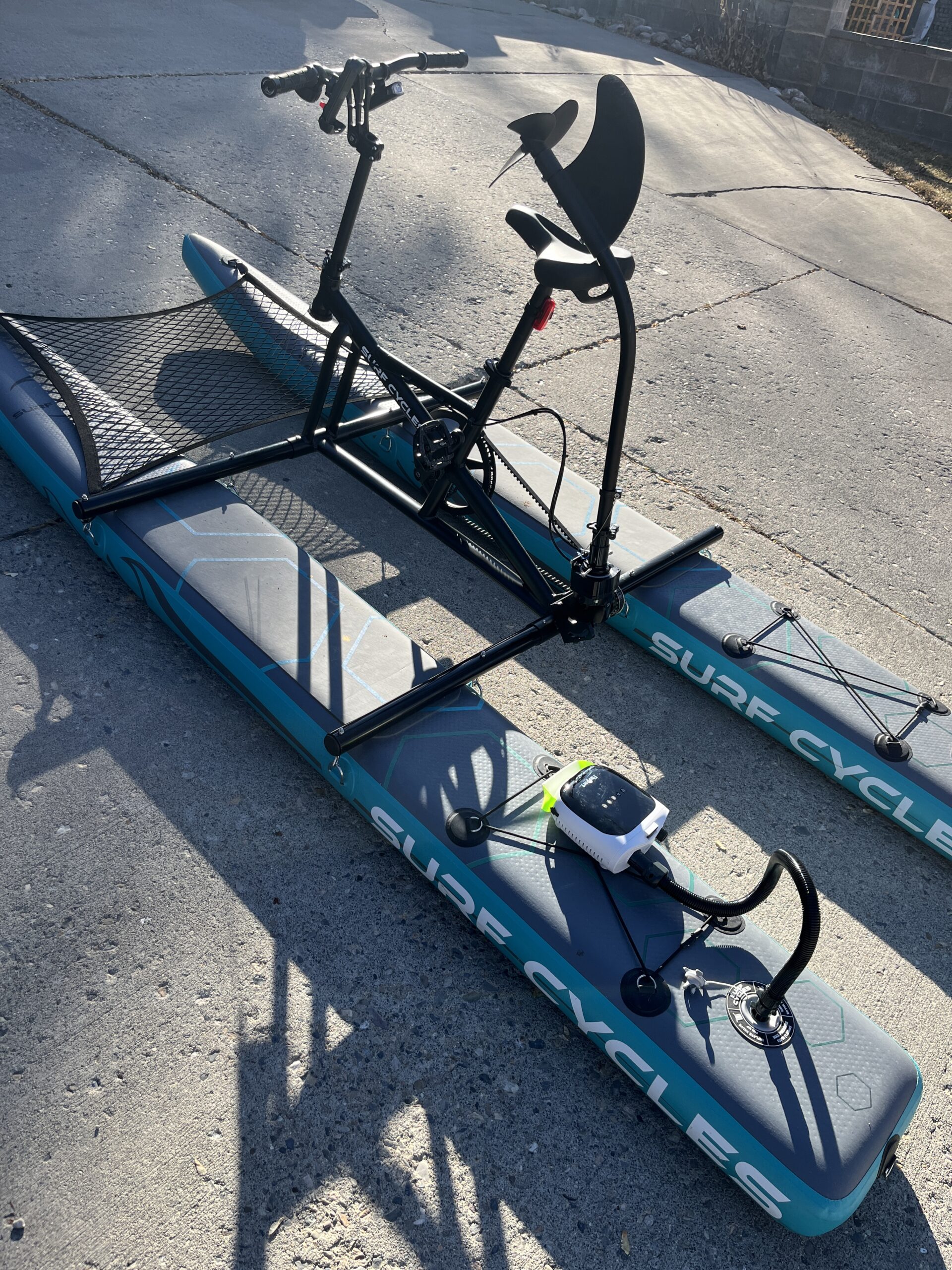 VEVOR Paddle Board Pump, 20PSI High Pressure, Rechargeable Battery-Powered, Dual Stage Electric SUP Air Pump with Auto-Off and Deflation Function, Ideal for Inflatable Paddle Board, Tent and Mattress - Image 3